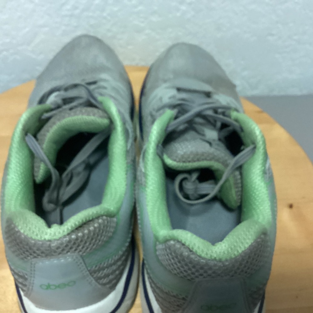 Abeo Sydney Womens Gray‎ Green Vibram Athletic Walking Running Shoes Size 10 - Picture 16 of 16
